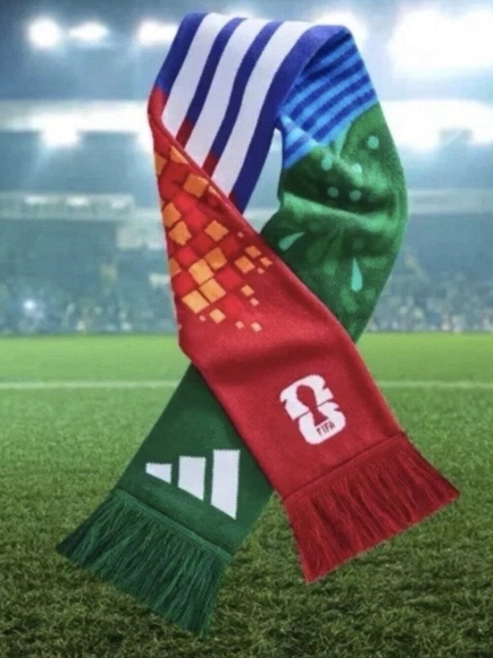 NIP FIFA World Cup 2026 USA / MEX / CAN Adidas Soccer Football Nations SCARF